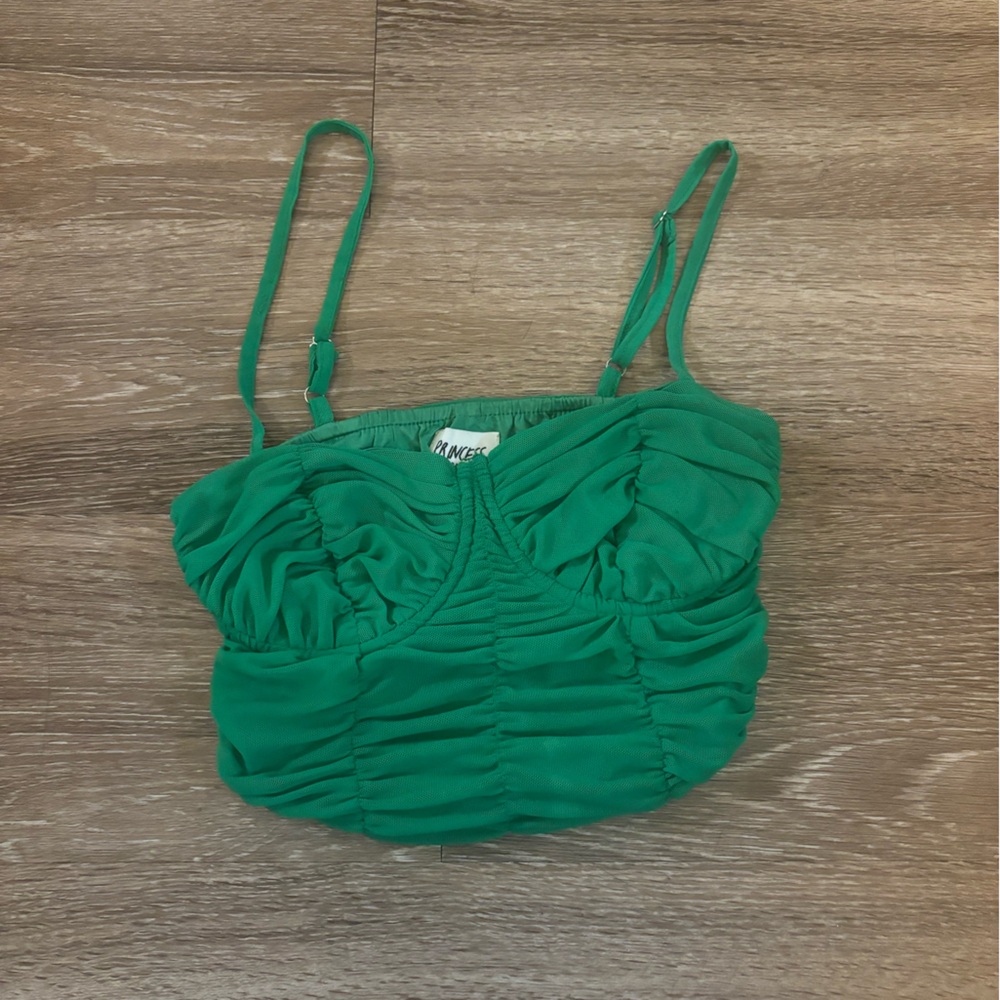 Princess Polly green corset